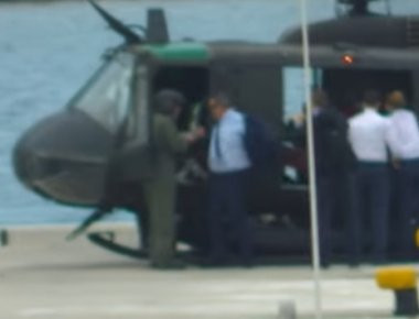 Πτώση ελικοπτέρου: Δείτε τον ίδιο τον Πάνο Καμμένο να πετάει με Χιούι (βίντεο)